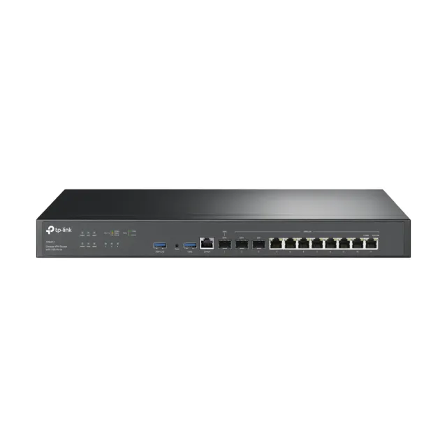 【TP-Link】ER8411 10Gigabit Omada控制器 VPN雲端管理路由器(SFP+ WAN 商辦/企業適用)