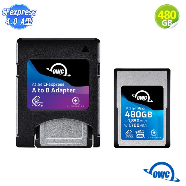 【OWC】Atlas Pro 480GB 記憶卡(CFexpress A 型 4.0)