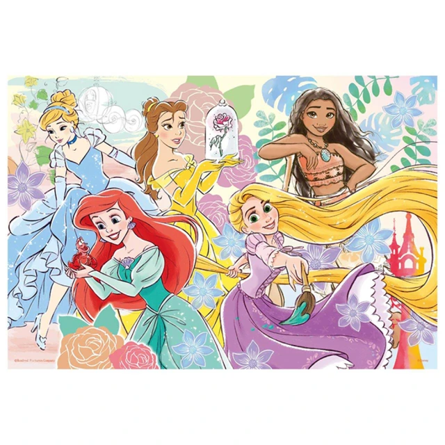 HUNDRED PICTURES 百耘圖 Disney Princess公主9拼圖300片(迪士尼)