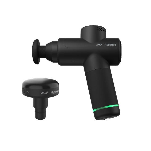 【Hyperice】Hypervolt Go 2 按摩槍+極速熱能按摩頭(靜音專利/新年禮物 孝親禮物)