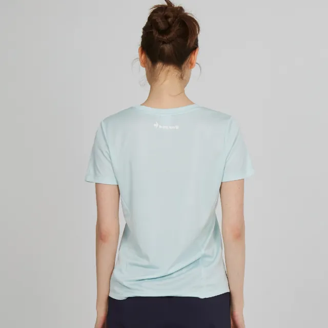 【LE COQ SPORTIF 公雞】運動基礎短袖T恤 女款-2色-LWT22502