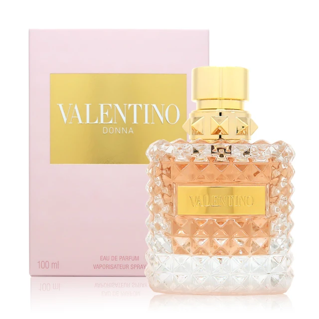 【VALENTINO 范倫鐵諾】Donna 女性淡香精 EDP 100ml(平行輸入)