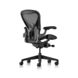 【Herman Miller】Aeron全功能-石墨黑 l B SIZE l 原廠授權商世代家具(人體工學椅/辦公椅/主管椅)