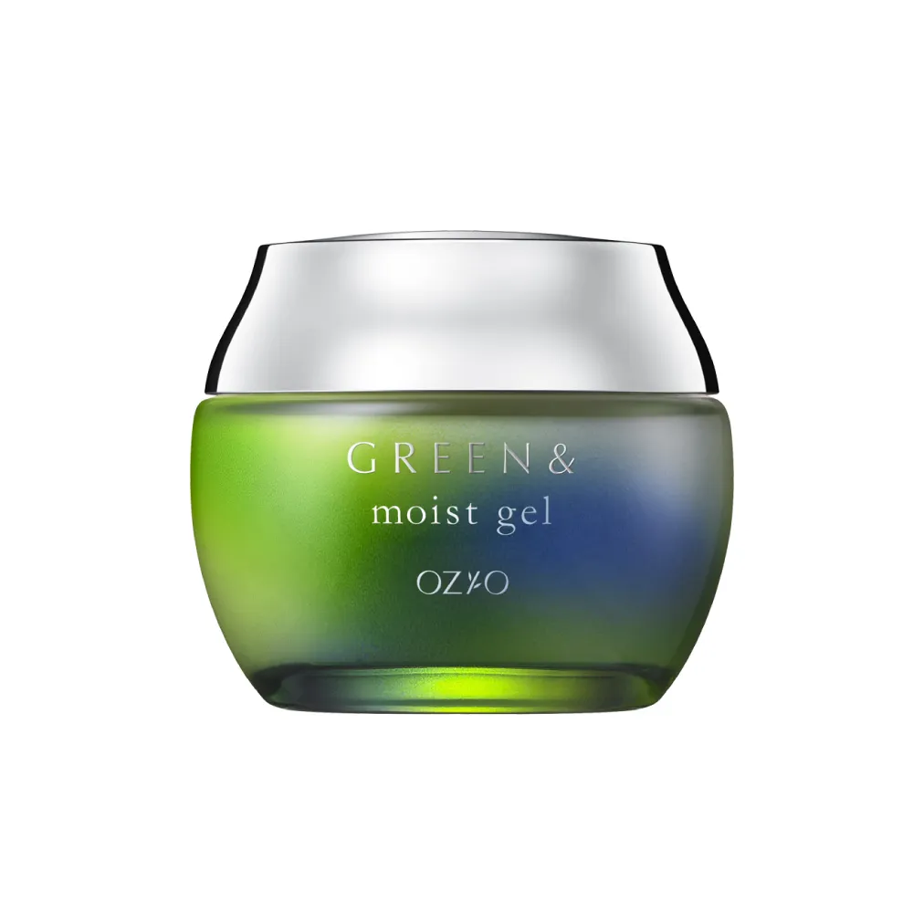 即期品【OZIO 歐姬兒】GREEN&素顏主義水氧凝凍 50g/1入(純素保養亮顏保濕霜)