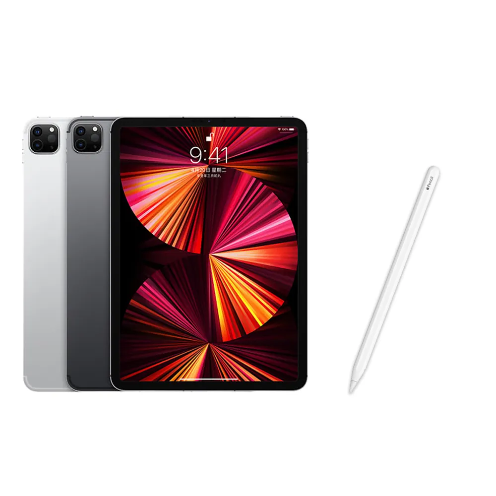 【Apple】S級福利品 iPad Pro 第3代 11吋/512G/WiFi(Apple Pencil ll組)