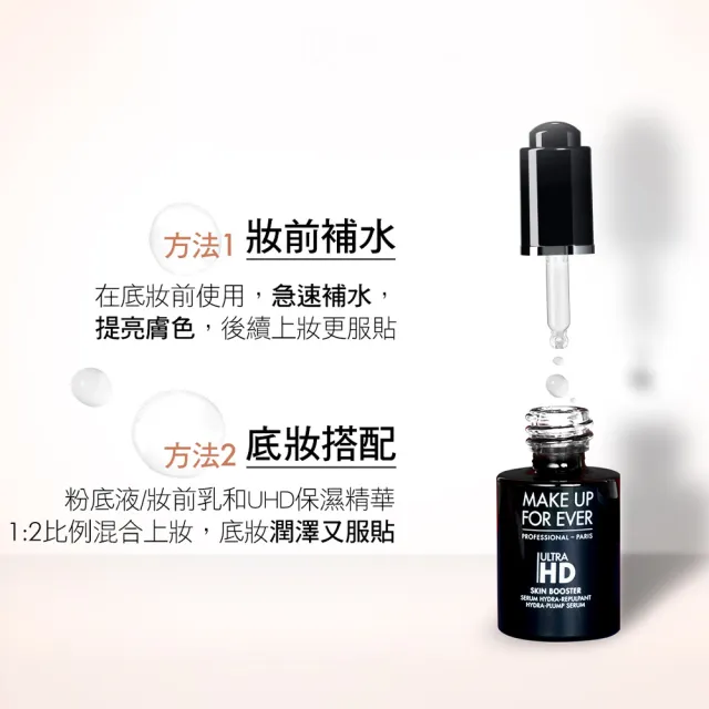 【MAKE UP FOR EVER】ULTRA HD 超進化無瑕瞬效保濕精華 12ml