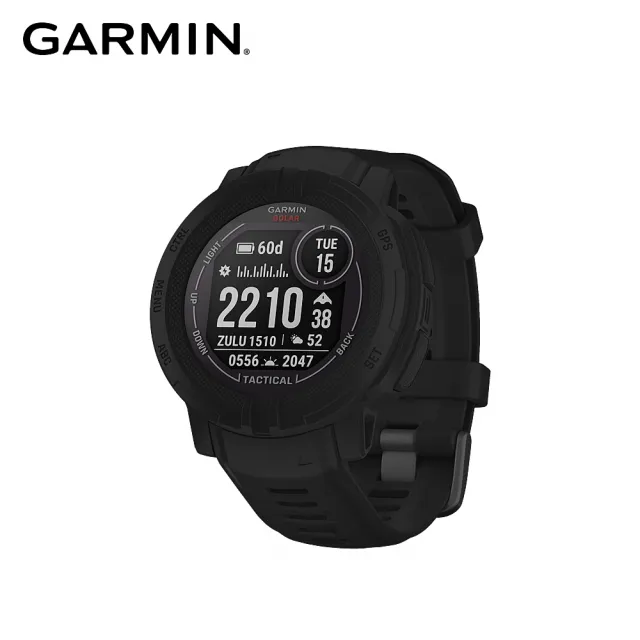 【GARMIN】INSTINCT 2 Solar 本我系列 太陽能GPS腕錶-軍事戰術版