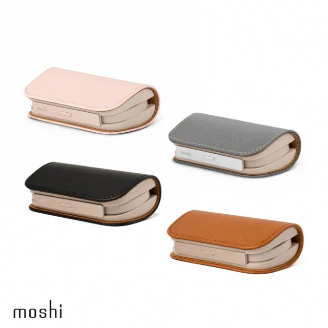 【moshi】IonGo 5K Duo 雙向充電帶線行動電源(USB-C 及 Lightning 雙充電線)