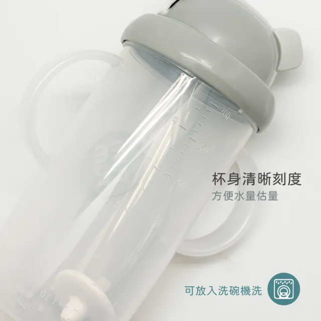 【Tum Tum】頭蓋型防漏學習水杯v2-300ml(兩款可選)