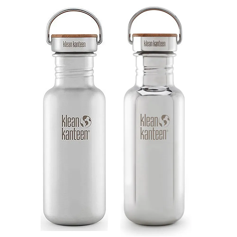 【Klean Kanteen】竹片鋼蓋不鏽鋼冷水杯(532ml)