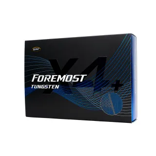 【Foremost】Pro-Tour X4 TUNGSTEN 鎢粉四層球 高爾夫球(2024款  色球 漸變球 超遠距)