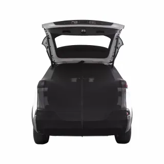 【舒而嘉】汽車磁吸式車尾蚊帳 M 116-120cm(防蚊蟲 通風遮陽 附收納袋 SUV 休旅車 露營 車宿 車露)