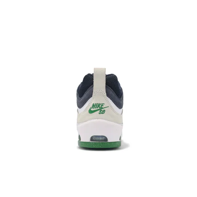 【NIKE 耐吉】休閒鞋 Air Max Ishod 男鞋 白 藍 綠 氣墊 緩衝 復古 板鞋(FB2393-101)