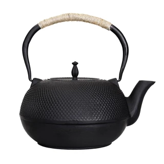 【poko】1.8L 鑄鐵壺 無塗層 茶壺 養生壺(鑄鐵壺 不挑爐具 電磁爐 IH爐 燒水 煮水 泡茶 生鐵壺)