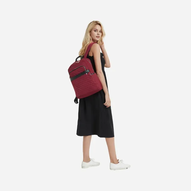 【Nordace】Ellie 紅色日常旅行背包 ML251952(日常及旅行上班上學)