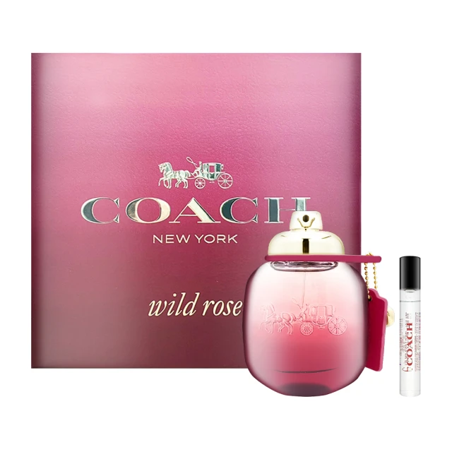 COACHCOACH 曠野玫瑰女性淡香精禮盒(國際航空版_50ml+7.5ml)