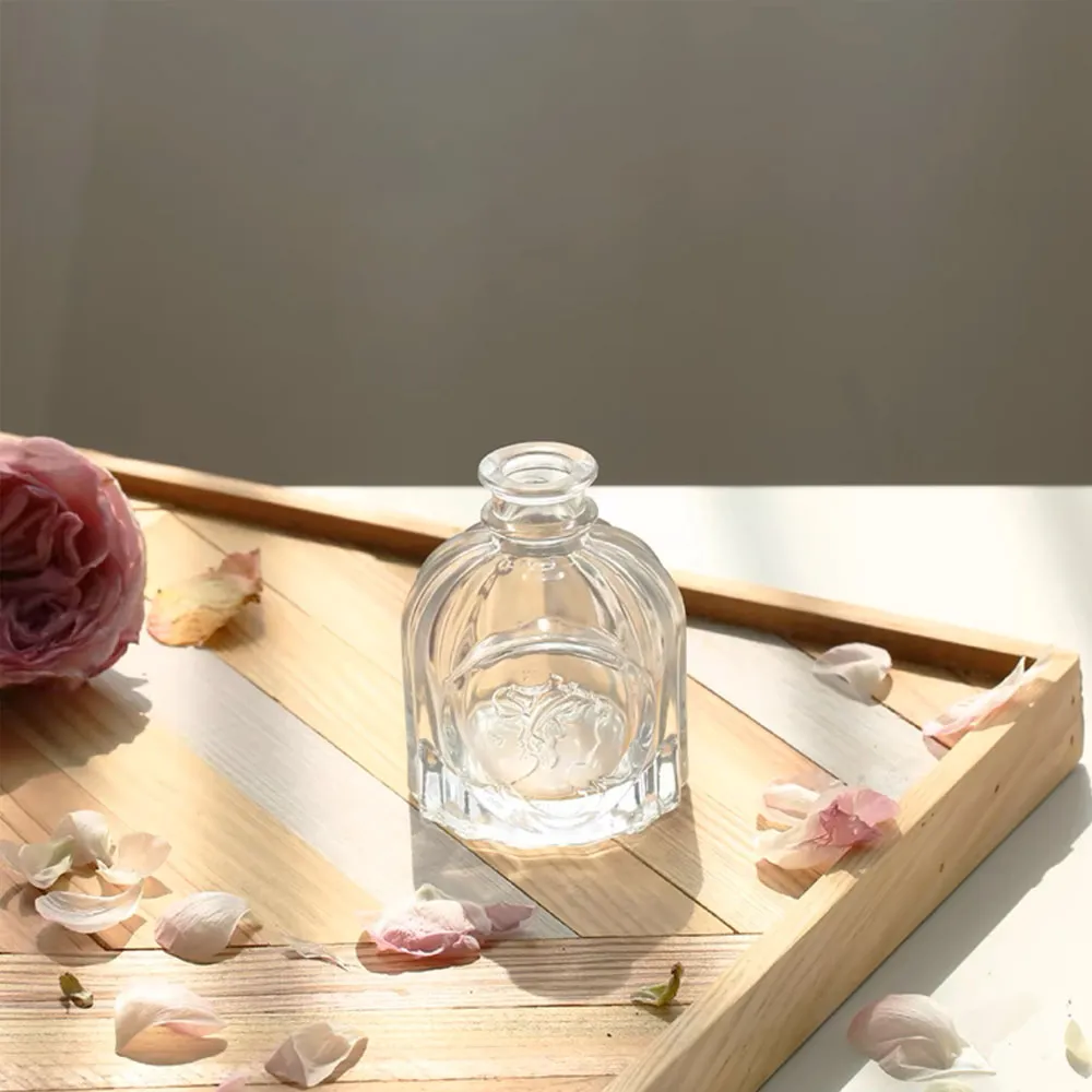 【Floral M】羅馬玻璃黛西少女小花瓶(花瓶/插花/玻璃瓶/小口花瓶/花器/花盆/陶瓷花瓶/桌面擺飾)