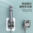 【YOLU】一進二出 馬桶浴室噴洗噴槍組 廁所增壓噴槍 水龍頭雙控角閥 婦洗器噴頭 高壓水槍(父親節/88節)