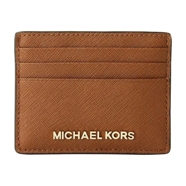 【Michael Kors】素面防刮皮革名片夾