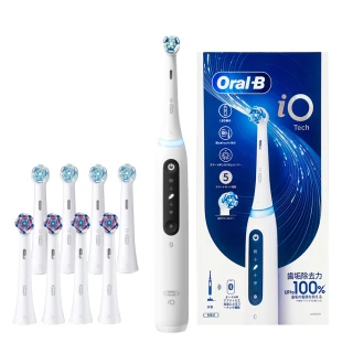 【德國百靈Oral-B-】iO TECH 微磁電動牙刷(白)