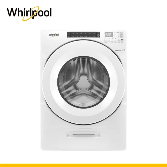 【Whirlpool 惠而浦】福利品 15公斤 Load & Go蒸氣洗脫烘變頻滾筒洗衣機(8TWFC6810LW)