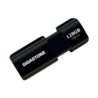 【GIGASTONE 立達】128GB USB3.1/3.2 Gen 1 高速滑蓋隨身碟 UD-3202黑(128G USB3.2高速隨身碟)