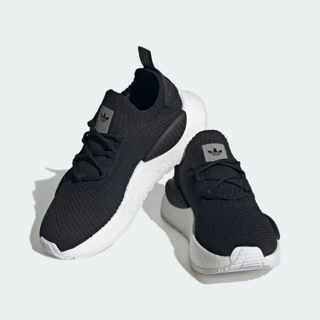 【adidas 愛迪達】NMD_W1 女 休閒鞋 運動 經典 三葉草 襪套 緩震 厚底 黑白(IG0480)