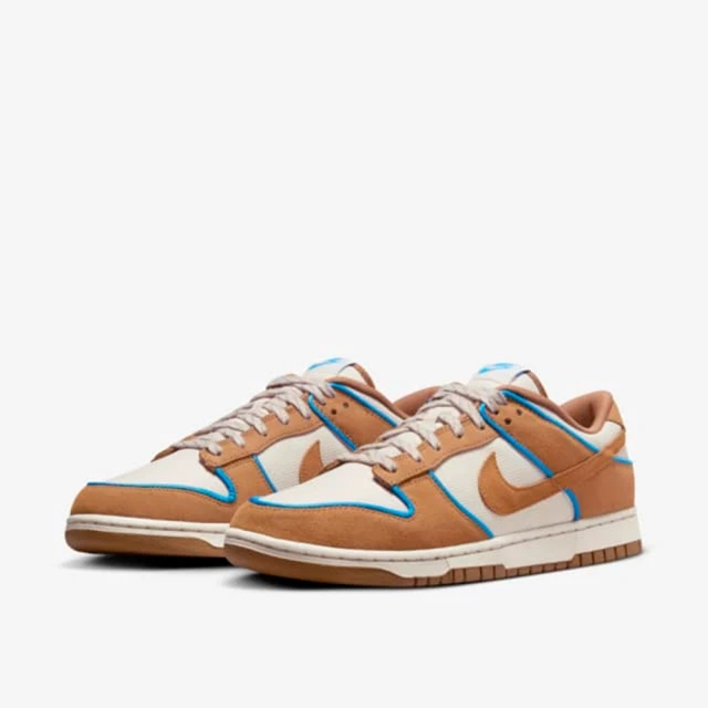 NIKE 耐吉 運動鞋 休閒鞋 男鞋 女鞋 NIKE DUNK LOW RETRO PRM Light British Tan 棕藍 麂皮(FN5825100)