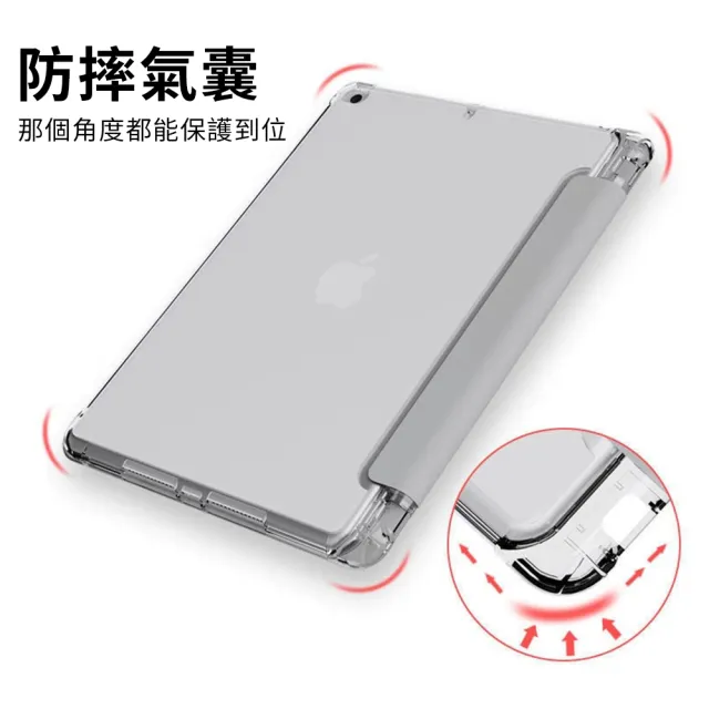【YUNMI】iPad Pro 11吋 2021版 變形金剛保護殼 Y折支架 智能休眠 帶筆槽 平板保護套(A2228 A2230 A2231)