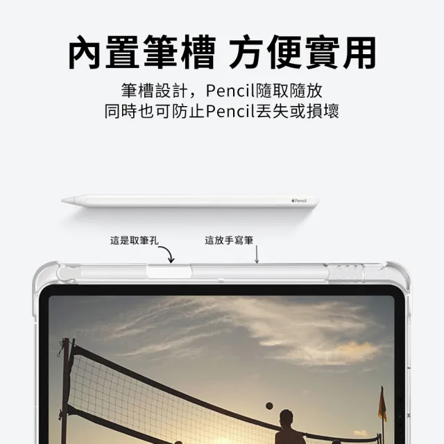 【YUNMI】iPad pro 11 2024版 變形金剛智慧休眠平板皮套 散熱支架 保護套 多折支架 保護殼(A2926)