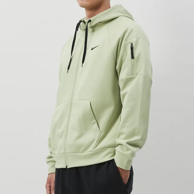 【NIKE 耐吉】As M Nk Tf Hd Fz 男款 綠色 運動 連帽 外套 DQ4831-371