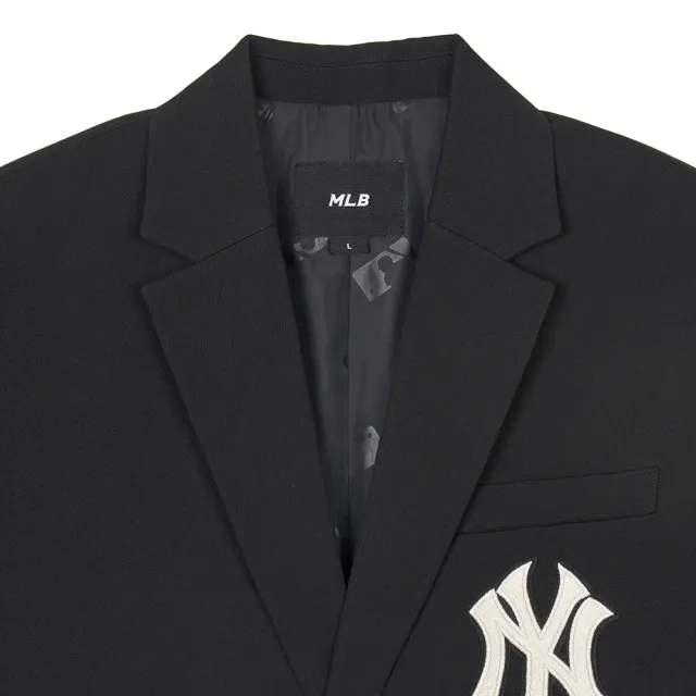 【MLB】西裝夾克外套 Varsity系列 紐約洋基隊(3AJKV0141-50BKS)