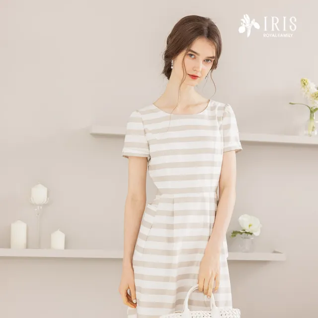 【IRIS 艾莉詩】現代經典修身連衣裙-3色(42677)