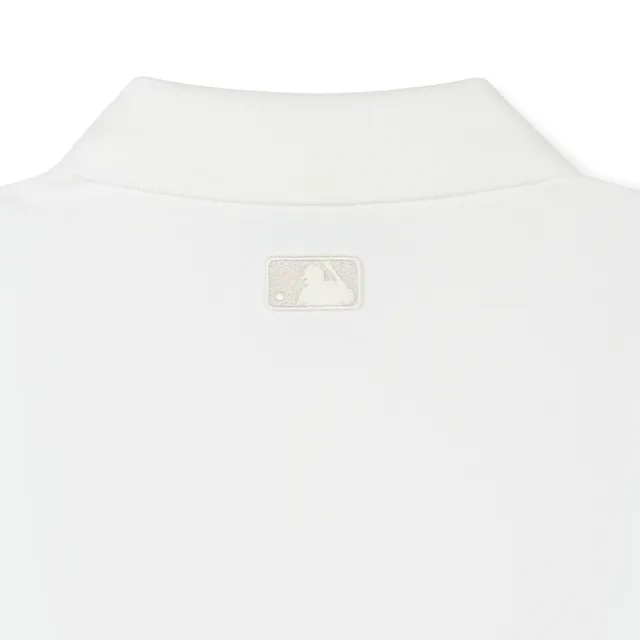 【MLB】抗UV防曬短袖Polo衫 Heart系列 紐約洋基隊(3APQH0143-50IVS)