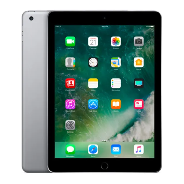 【Apple】A級福利品 iPad 5 9.7吋 2017-128G-LTE版 平板電腦(贈超值配件禮)