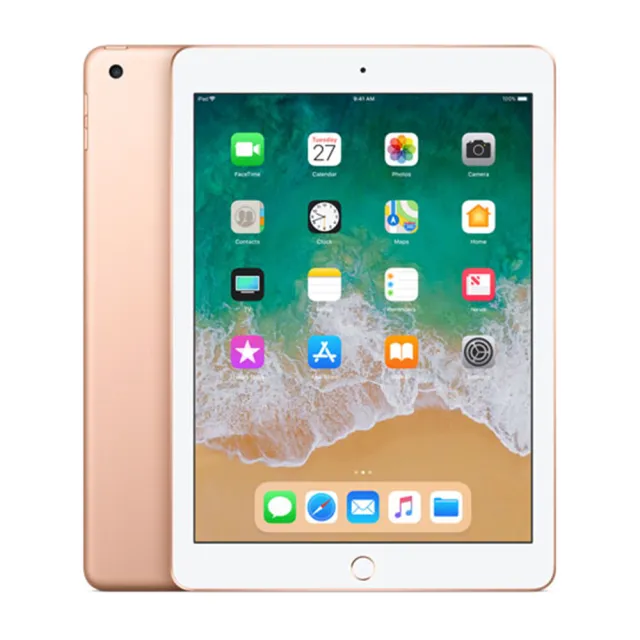 【Apple】A級福利品 iPad 6 9.7吋 2018-128G-WiFi版 平板電腦(贈超值配件禮)