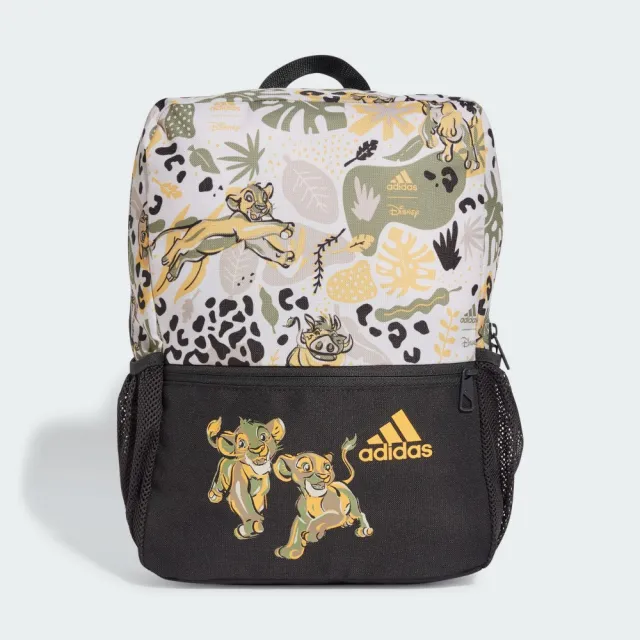 【adidas 愛迪達】後背包 運動包 書包 旅行包 登山包 DISNEY 獅子王 LK LION KING BP 黑 IW1100