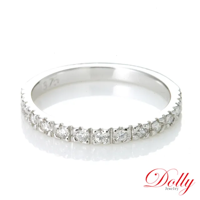 【DOLLY】0.30克拉 輕珠寶18K金鑽石戒指
