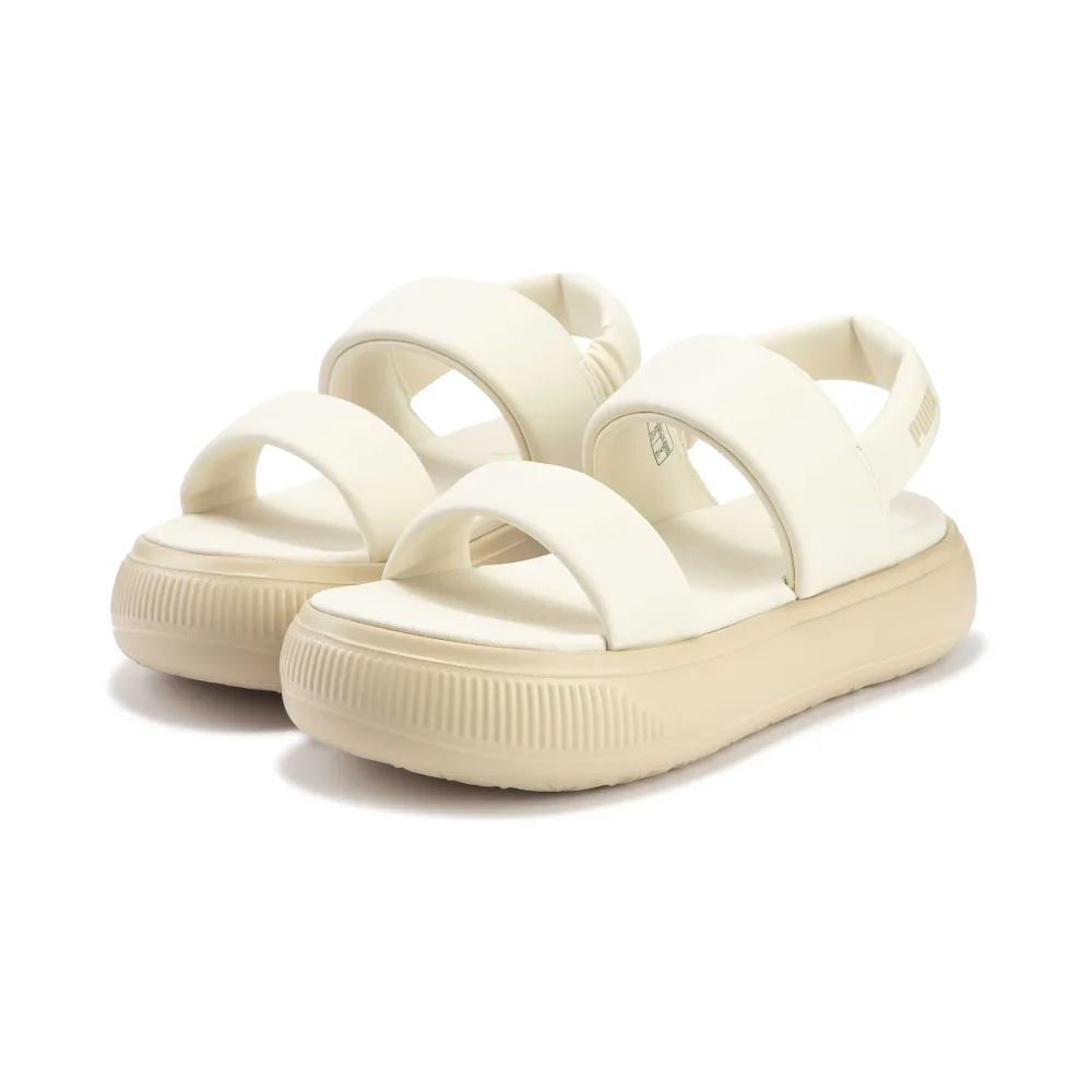 【PUMA】涼鞋 女鞋 運動 MAYU PUFFY SANDALS WNS 米 39945101