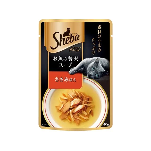 【Sheba】日式鮮饌包副食 35g*12入+40g*12入 寵物/貓罐頭/貓食(任選)