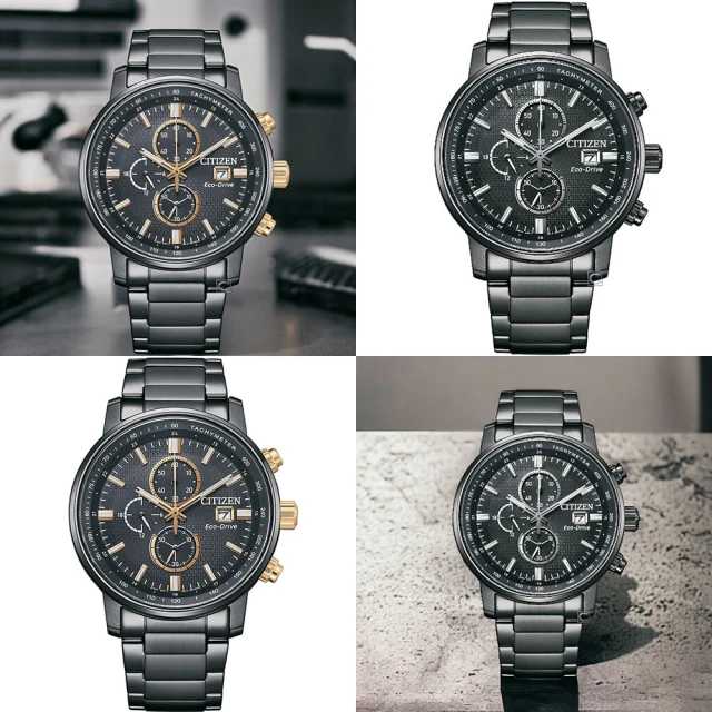 SEIKO 精工 官方授權 三眼時尚計時手錶(SSB446P
