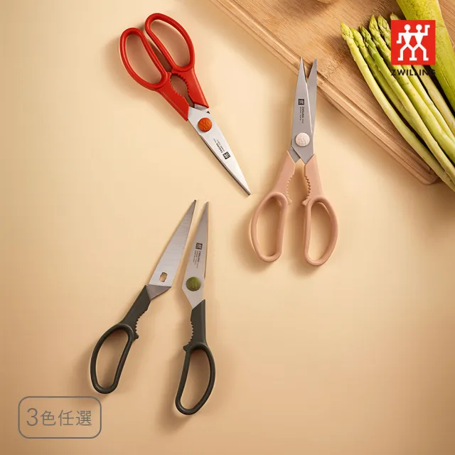 【ZWILLING 德國雙人】Now S多用刀12cm附刀套+Now可拆式廚房多用剪刀(德國雙人牌集團官方直營)