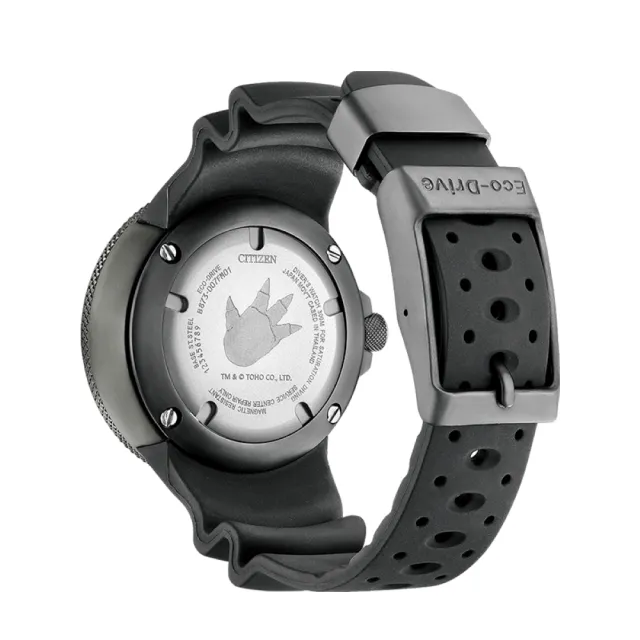 【CITIZEN 星辰】PROMASTER 限量  哥吉拉  聯名錶  光動能300米潛水手錶(BJ8056-01E)