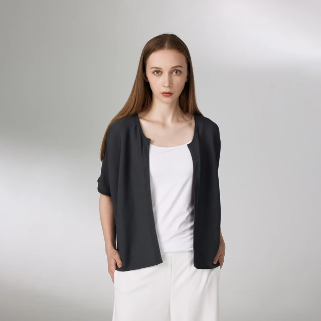 【giordano ladies】24SS_蝙蝠袖針織外套(02354024)