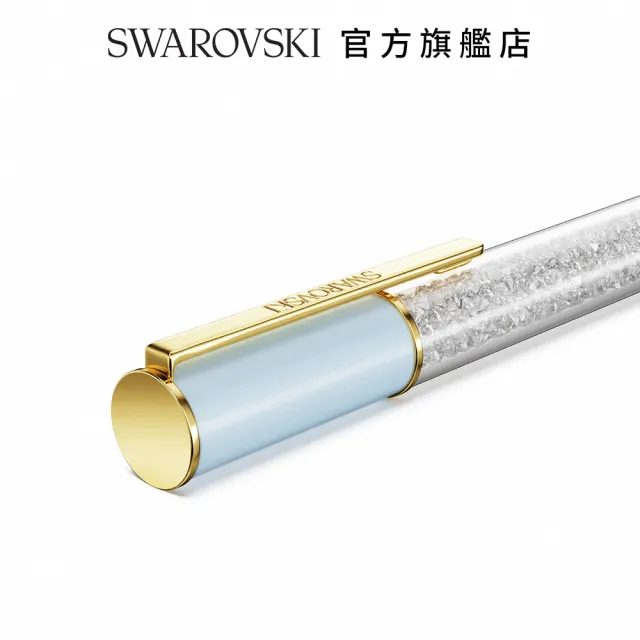 【SWAROVSKI 施華洛世奇】Crystalline Lustre 圓珠筆 漸層色 鍍金色色調