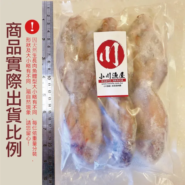 【小川漁屋】野生肉魚6包(600g±10%/包/4-6尾)