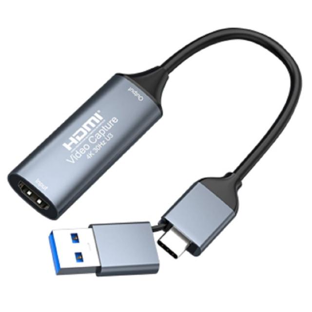 【伽利略】USB3.2 TypeC+A HDMI 影音擷取器 1080p 60Hz(U3THVAC)