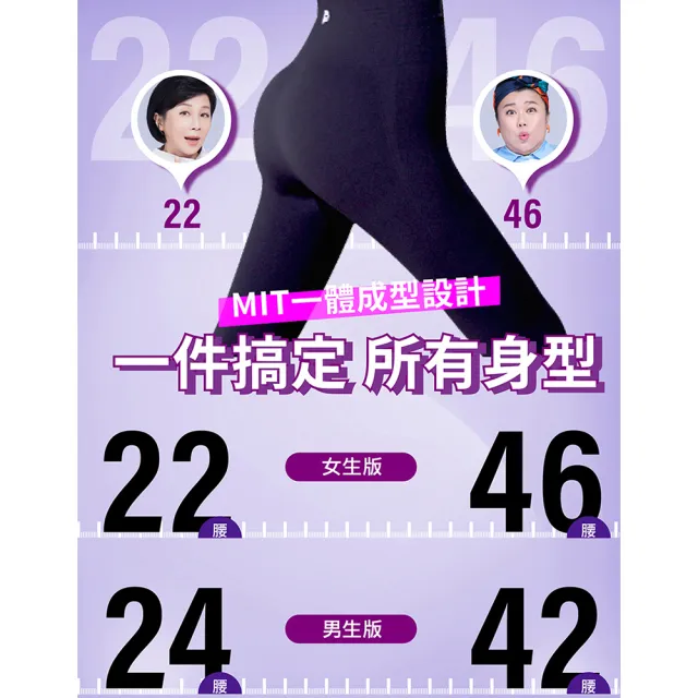 【PP 波瑟楓妮】石墨烯塑崩褲氣動版1件_任選(循環透氣塑身褲 女人我最大推薦)