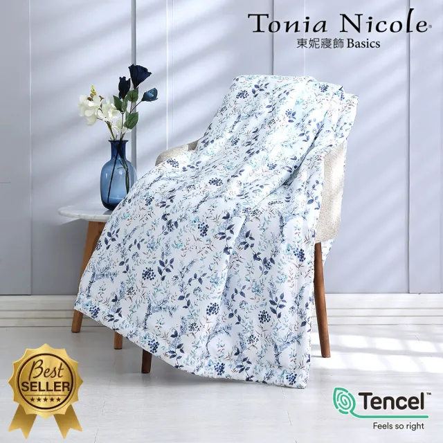 【Tonia Nicole 東妮寢飾】環保印染100%萊賽爾天絲印花涼被-多款任選(單人150x195cm)