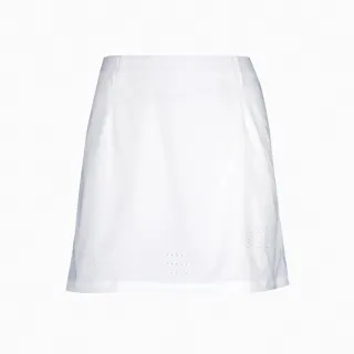 【PING】女款素色修身短裙-白(GOLF/高爾夫球裙/RD22111-87)